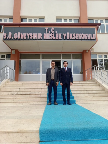 Güneysınır Kaymakamı Sedat AKPINAR Yüksekokulumuzu Ziyaret Etti